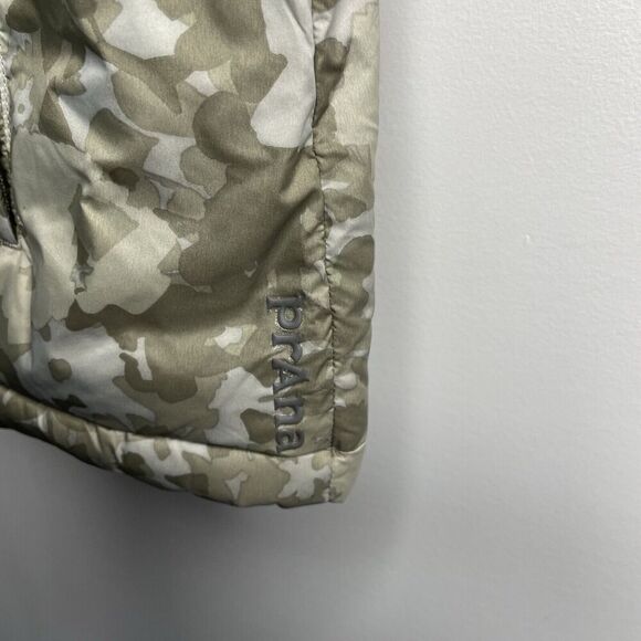 PRANA Puffer Vest Women Medium Green Wildflower NEW Hellebore Down Filled Zip-Up - Picture 5 of 16